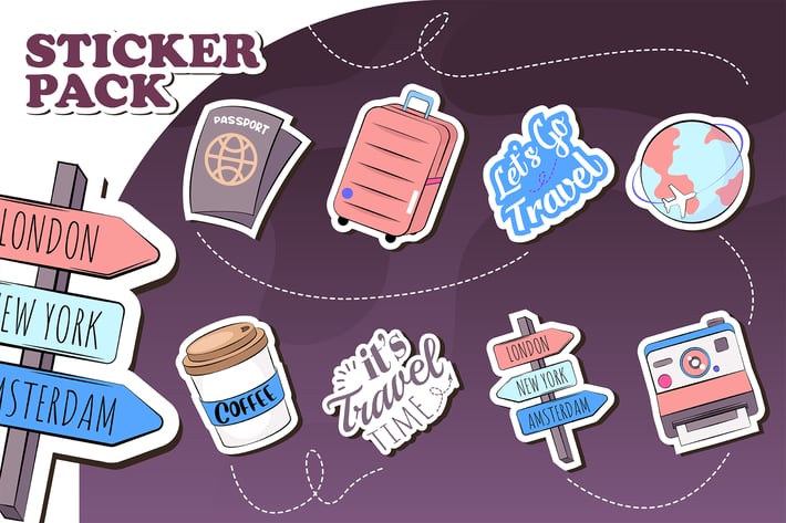 Travel Stickers