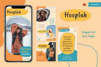 Instagram Feeds & Stories - Powerpoint