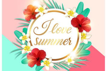Abstract Summer Background