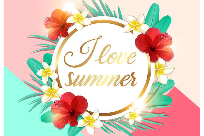 Abstract Summer Background