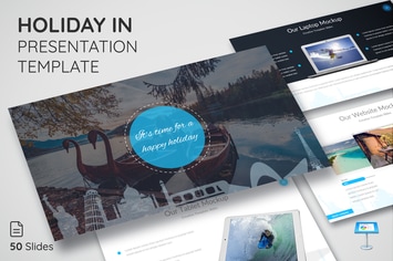 Holiday in - Keynote Presentation Template