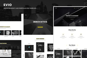 Evio - Premium Agency & Portfolio Template