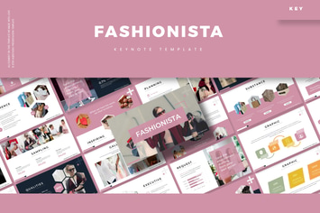 Fashionista - Keynote Template