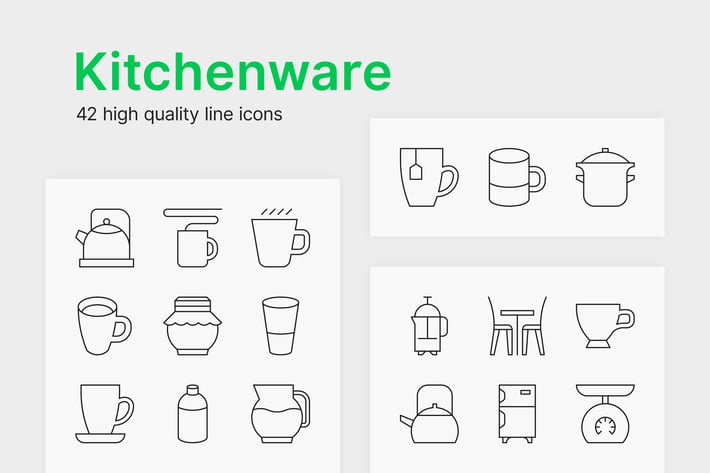 Kitchenware Icons