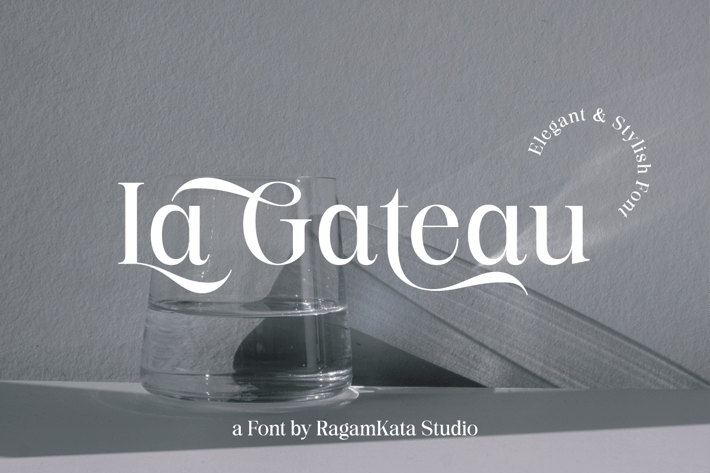 La Gateau - Elegant & Stylish Typeface