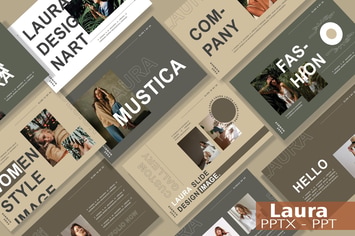 LAURA - Fashion Powerpoint Template