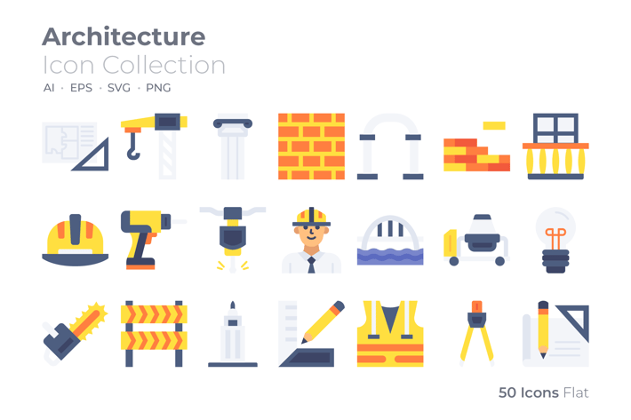 Architecture Color Icon