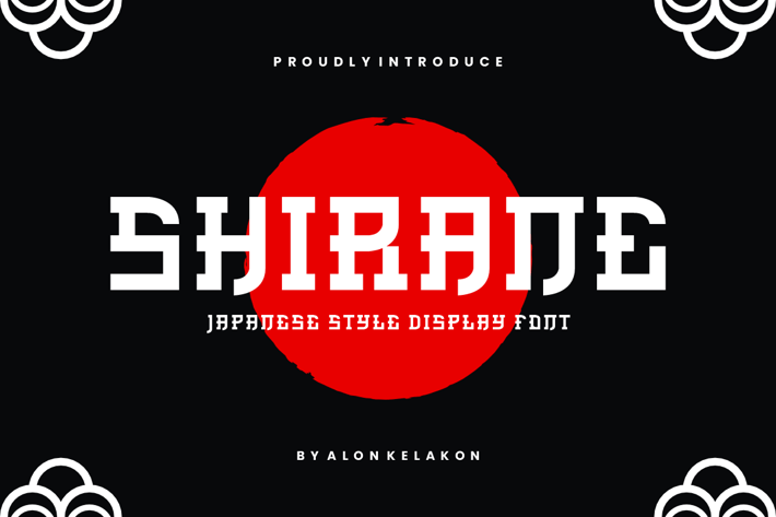 Shirane Japanese Font