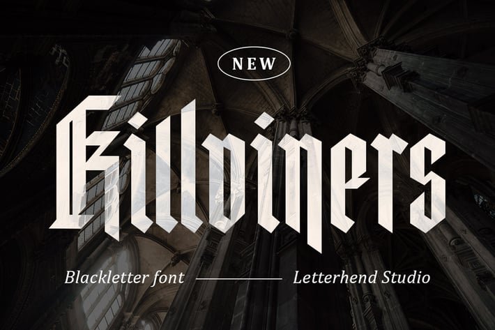 Killviners - Modern Blackletter Font