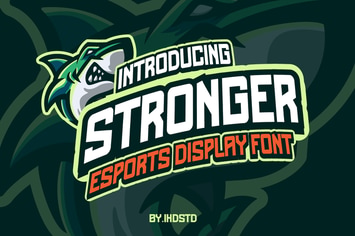 Stronger Font esports