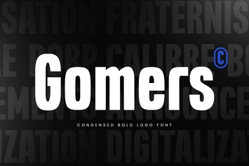 Gomers - Condensed Font