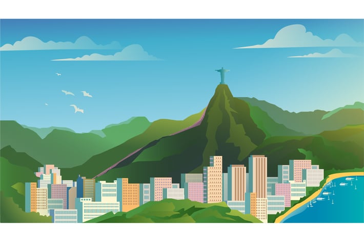 Rio De Janeiro - Illustration Background