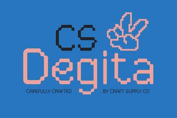 Degita – Pixel Font