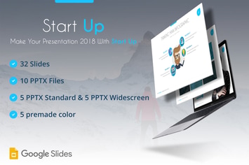 Start Up - Google Slides Template