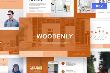Woodenly - Keynote Presentation Templates
