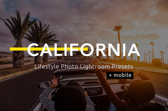California - Lifestyle Photo Lightroom Presets