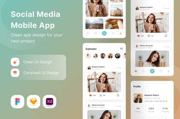 Social Media Mobile App