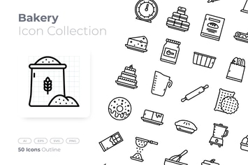 Bakery Outline Icon