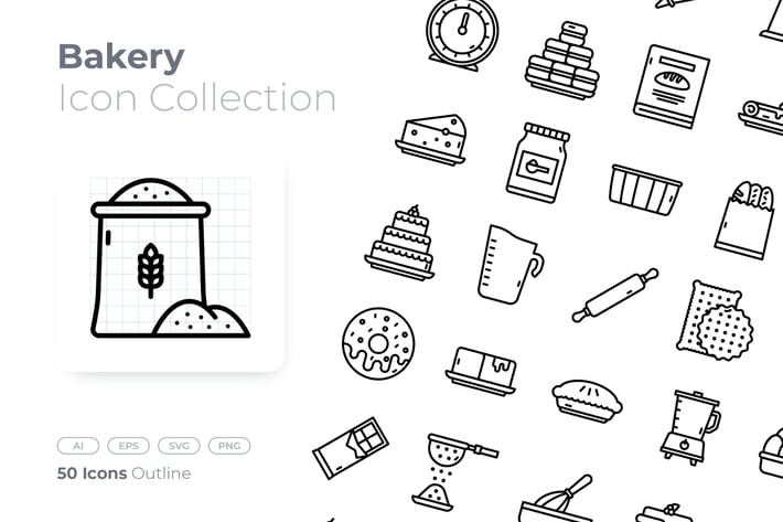Bakery Outline Icon