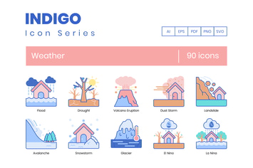 90 Weather Icons