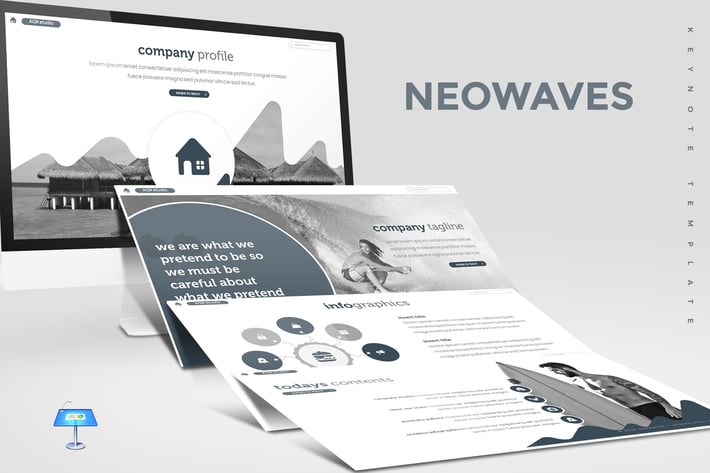 Neowaves - Keynote Template