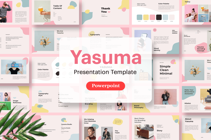Yasuma - Branding Template Presentation Powerpoint
