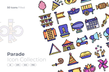 Parade Filled Icon