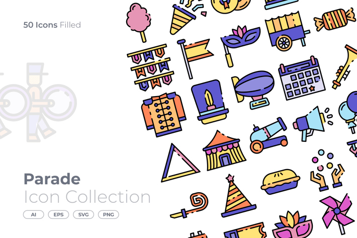 Parade Filled Icon