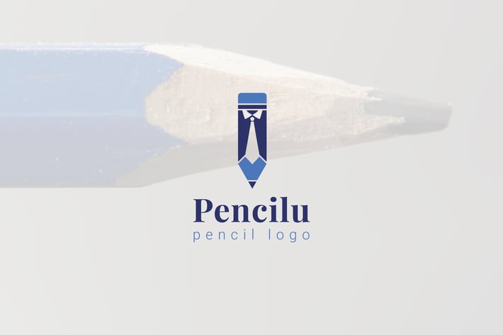 Pencilu : Pencil Logo