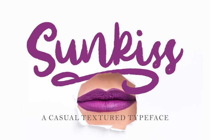 Sunkiss | Handbrush Script