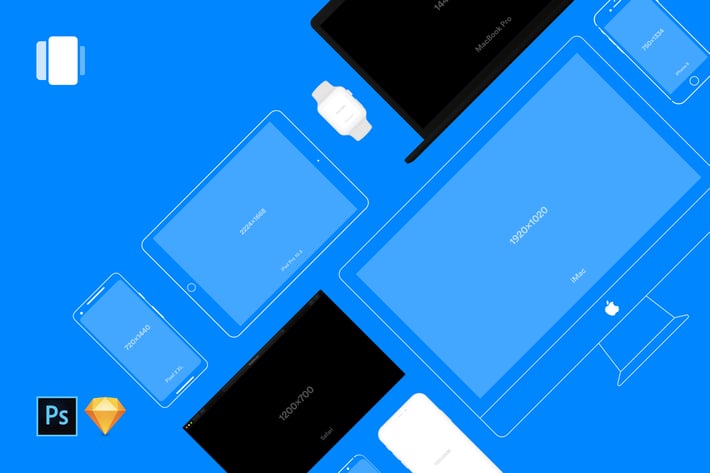 Vector  Mockups  Library