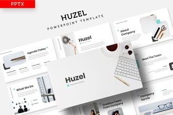 Huzel - Power Point Template