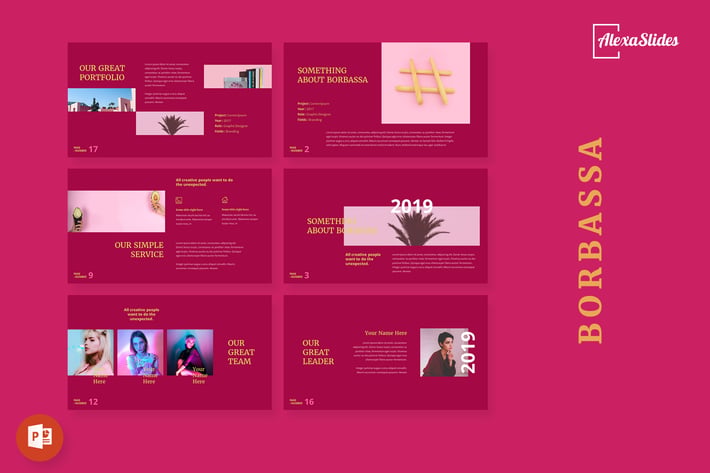 Borbarossa - Fashion Powerpoint Template