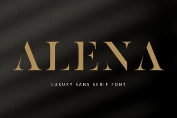 ALENA Advertisement Font