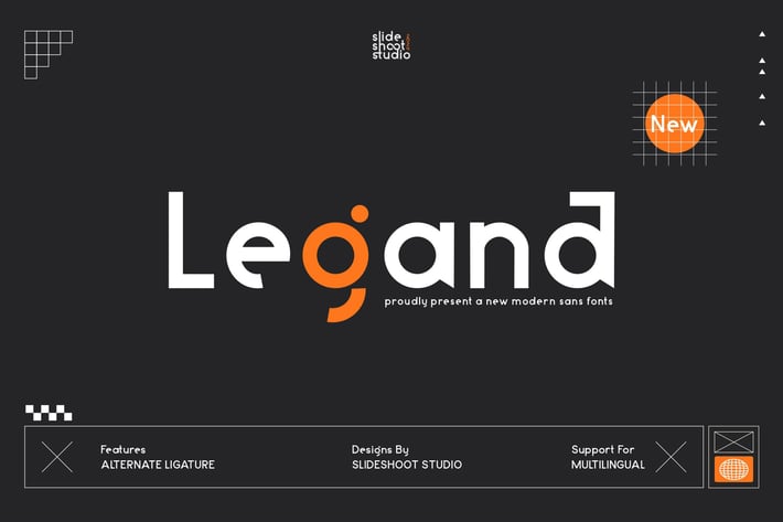Legand || Modern Sans Serif Font