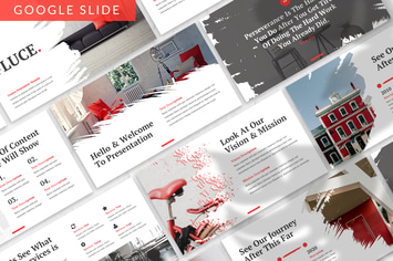 Fluce - Interior Google Slide Template