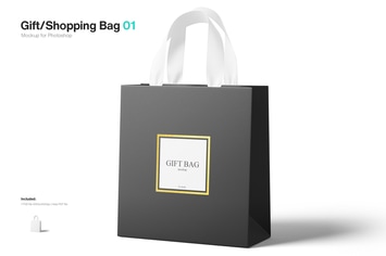 Gift Bag Mockup