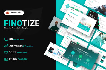 Finotize Financial Powerpoint Template