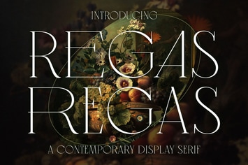 Regas Classic Vintage Display Serif Font