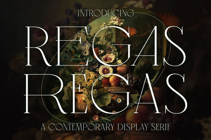 Regas Classic Vintage Display Serif Font