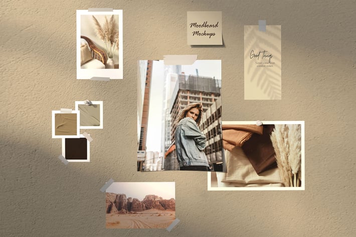 Mood board vol.01 - Mockups