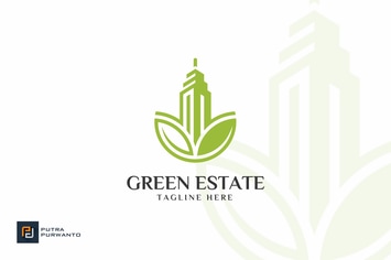 Green Estate / Building - Logo Template