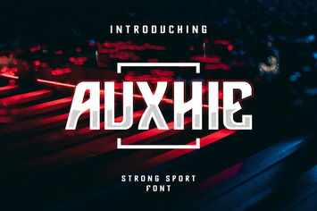 Auxhie Modern Sport Font 