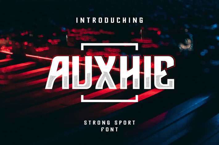 Auxhie Modern Sport Font 