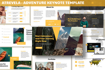 Atravela - Adventure Keynote Template