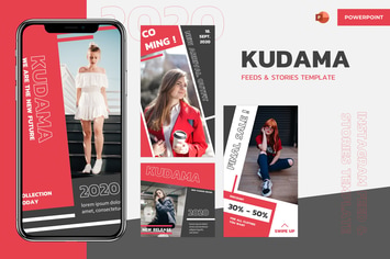 Instagram Feeds & Stories - Powerpoint