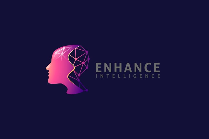 Human Brain and Artificial Intelligence Logo
