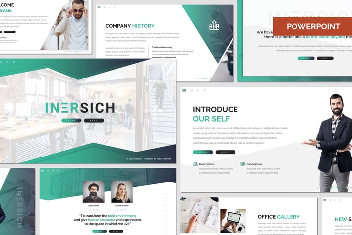 Inersich - Business Powerpoint Template
