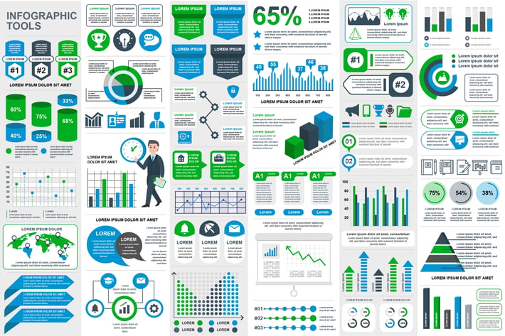 Infographics Vector Design Template Info Graphics