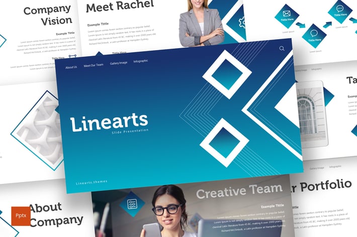 Linearts - Powerpoint Template